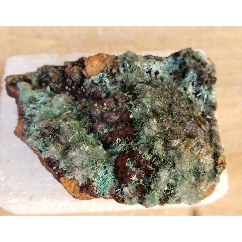 Aurichalcite Goethite Calcite Cerussite, Mapimi Durango Mexico 78g Estate